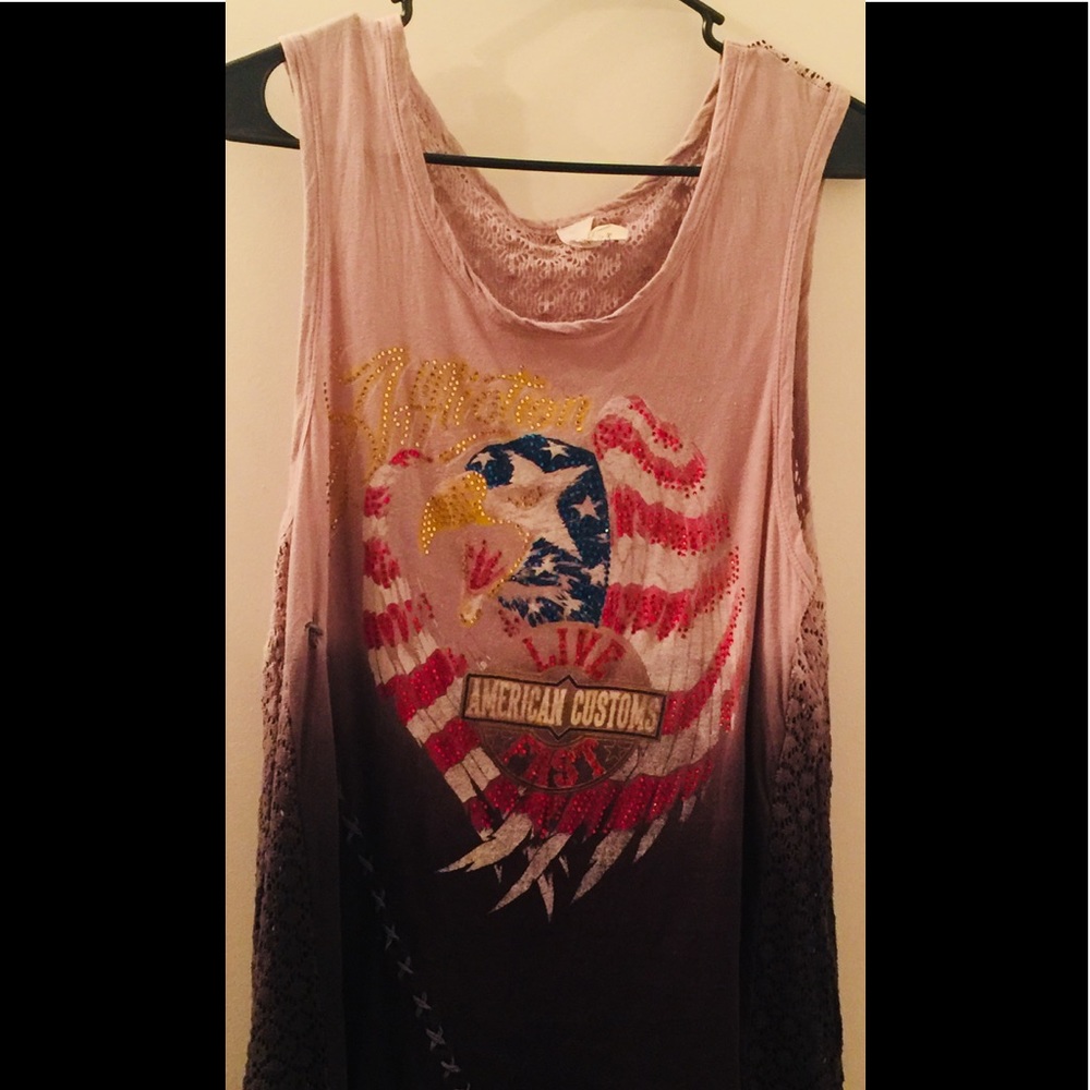 Affliction tank top